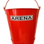 Balde Arena Metalico C/Tapa y Soporte