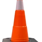 Cono Vial 50Cm Base Negra